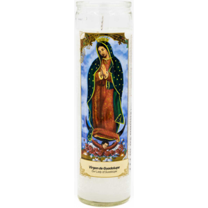 Iberia 8'' Guadalupe Candle