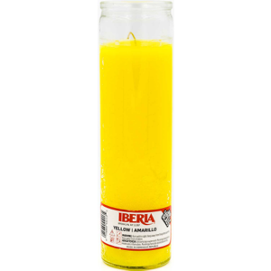 Iberia 8'' Yellow Candle