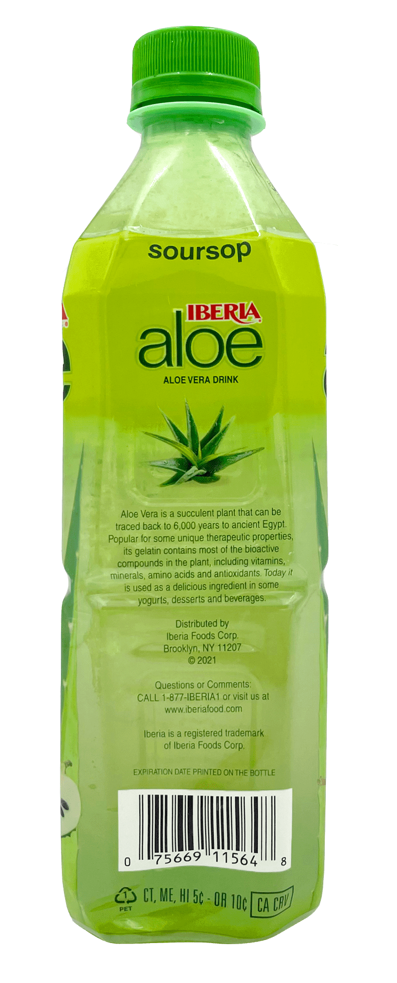 Iberia Aloe Vera Soursop 16.9 oz - Iberia Foods