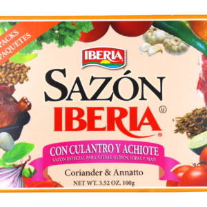 Iberia Sazon with Coriander & Annatto - 20 ct 3.52 oz
