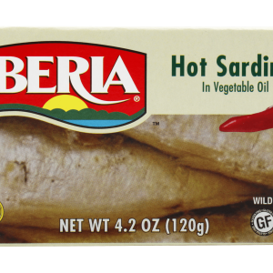 Iberia Hot Sardines in Vegetable Oil 4.2 oz