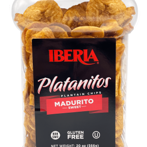 Iberia Sweet Plantain Chips (Jar) 20 oz