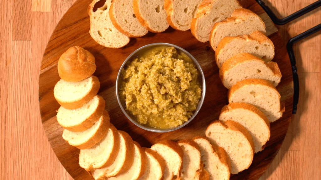 Anchovy Stuffed Olive Tapenade